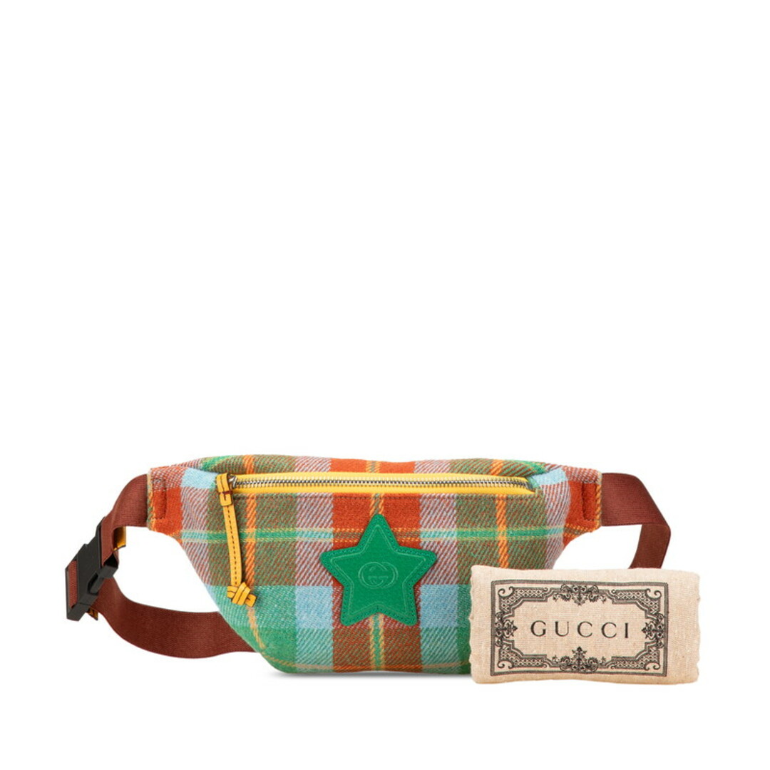 GUCCI - 美品 グッチ チルドレン チェック スター ウエスト GUCCI - 美品 グッチ チルドレン チェック スター ウエスト
