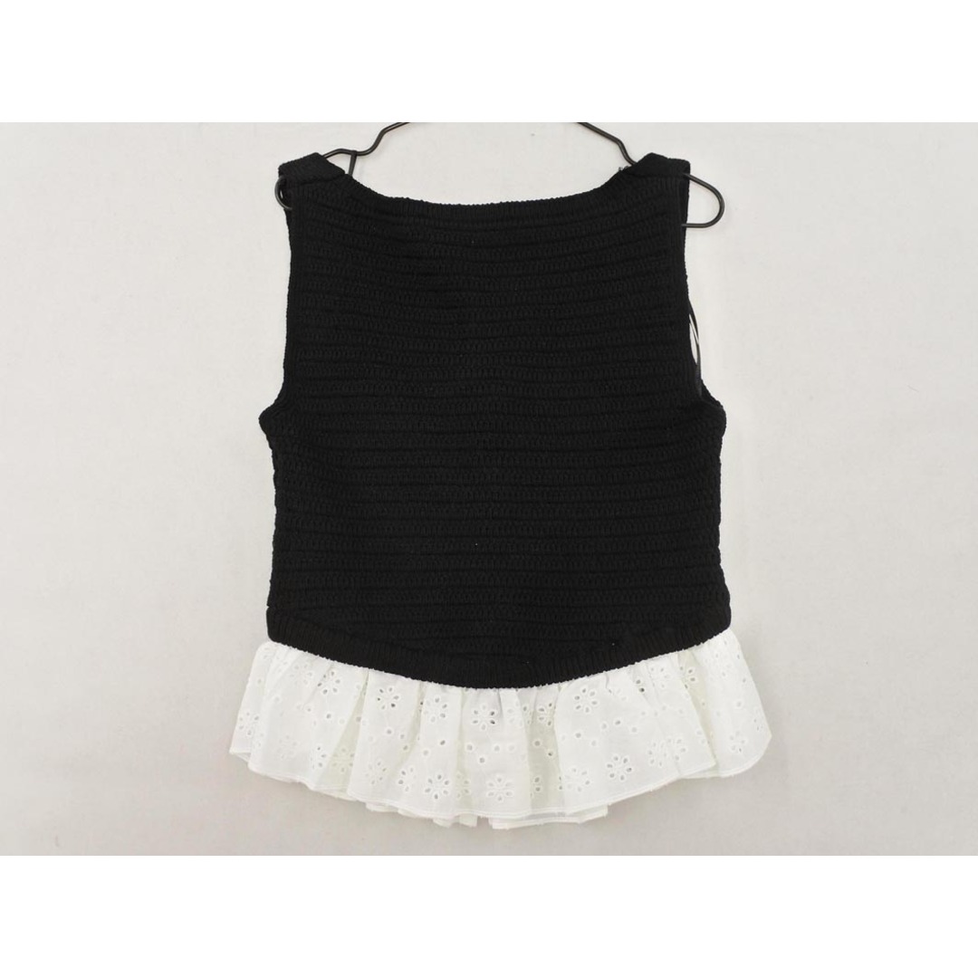 ZARA - ZARA ザラ カットワーク レース ニット ビスチェ sizeXS ZARA - ZARA ザラ カットワーク レース ニット ビスチェ sizeXS