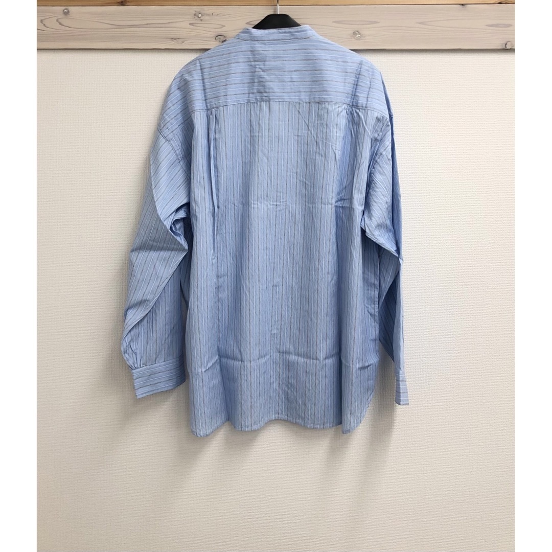 nanamica - nanamica Band Collar Dobby Stripe Shirtの通販 by nanamica - nanamica Band Collar Dobby Stripe Shirtの通販 by