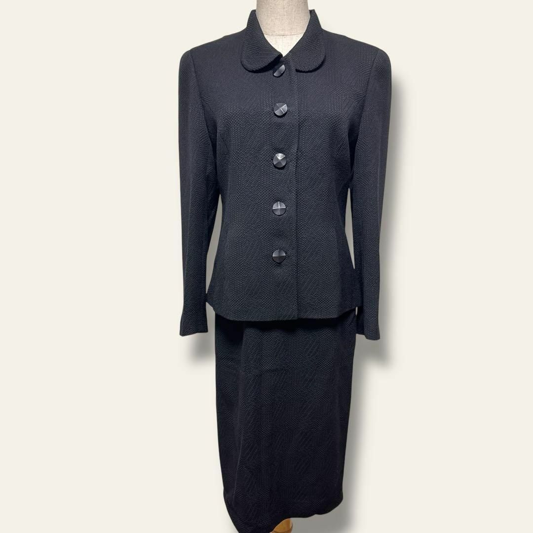 HARDY AMIES - 美品 ハーディエイミス 丸襟フォーマルスカート HARDY AMIES - 美品 ハーディエイミス 丸襟フォーマルスカート