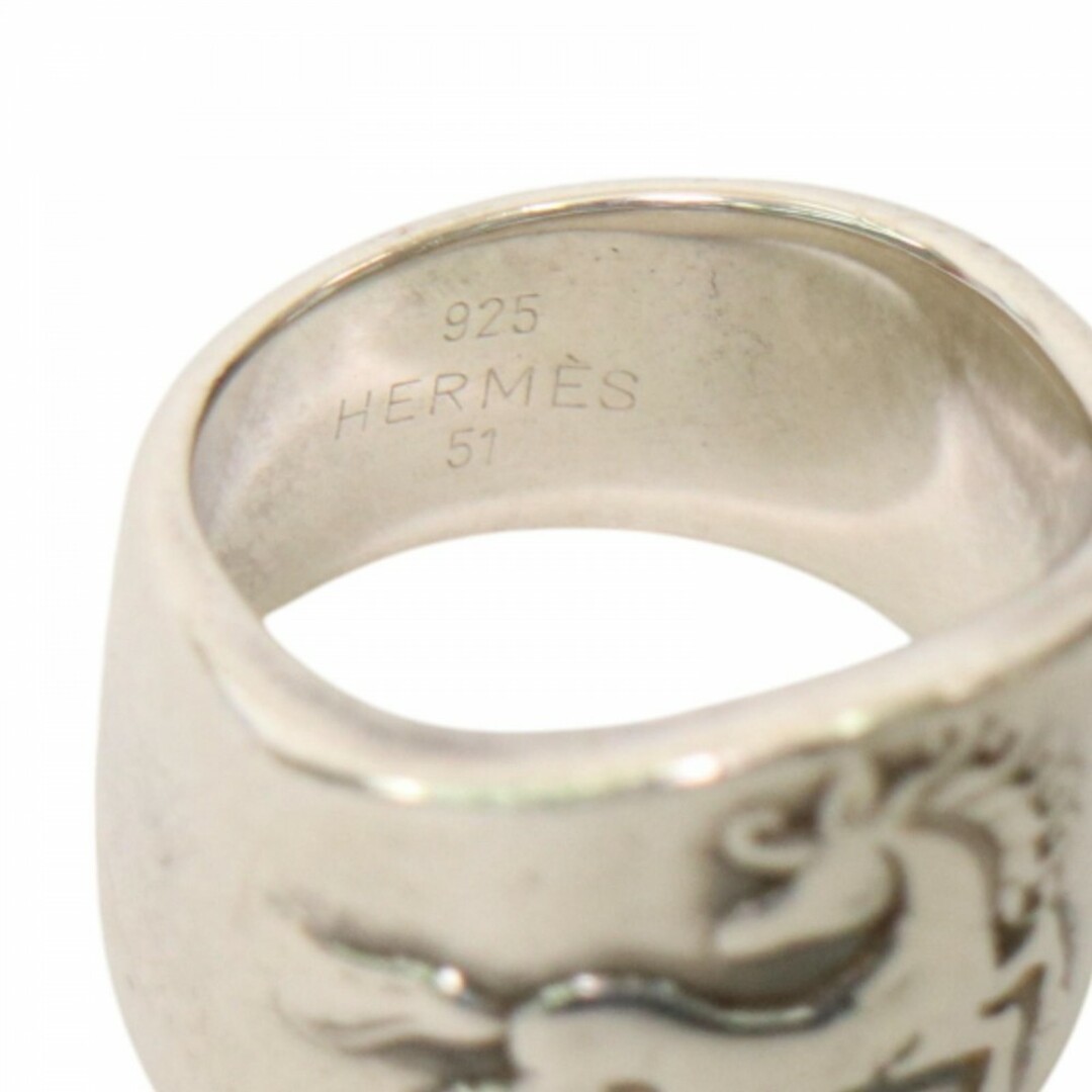 HERMES - HERMES エルメス 指輪 ホースリング アクセサリー HERMES - HERMES エルメス 指輪 ホースリング アクセサリー