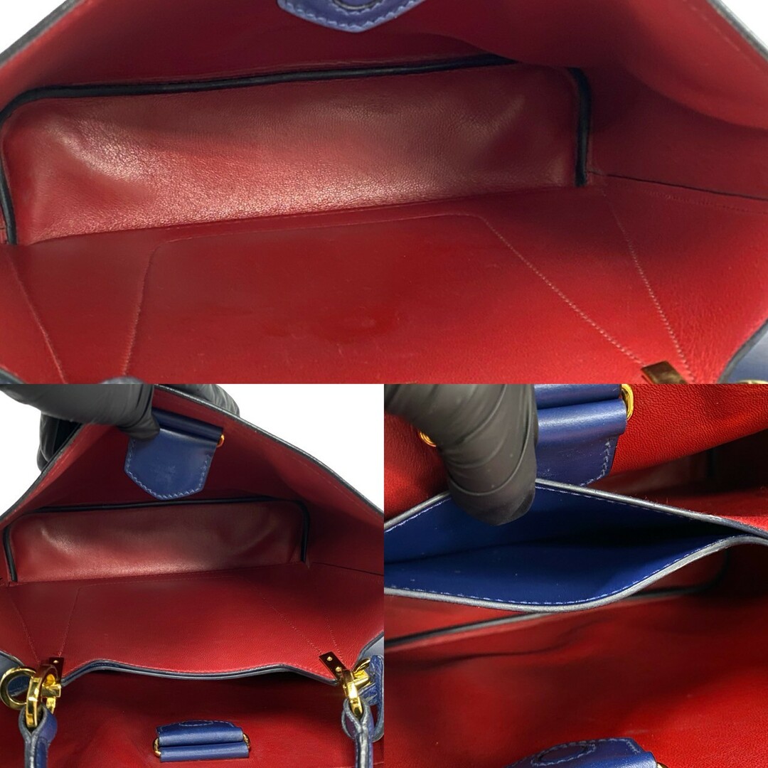 PRADA - 極 美品 PRADA プラダ パニエ 三角ロゴ 金具 PRADA - 極 美品 PRADA プラダ パニエ 三角ロゴ 金具