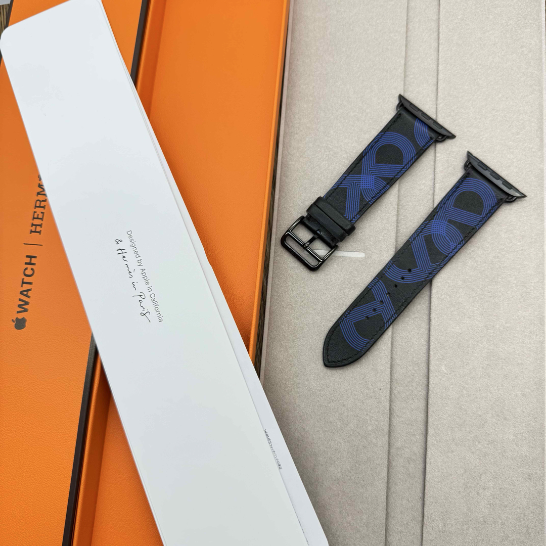 Apple - 2483 Apple Watch エルメス サーキット ブルー ブラック Apple - 2483 Apple Watch エルメス サーキット ブルー ブラック