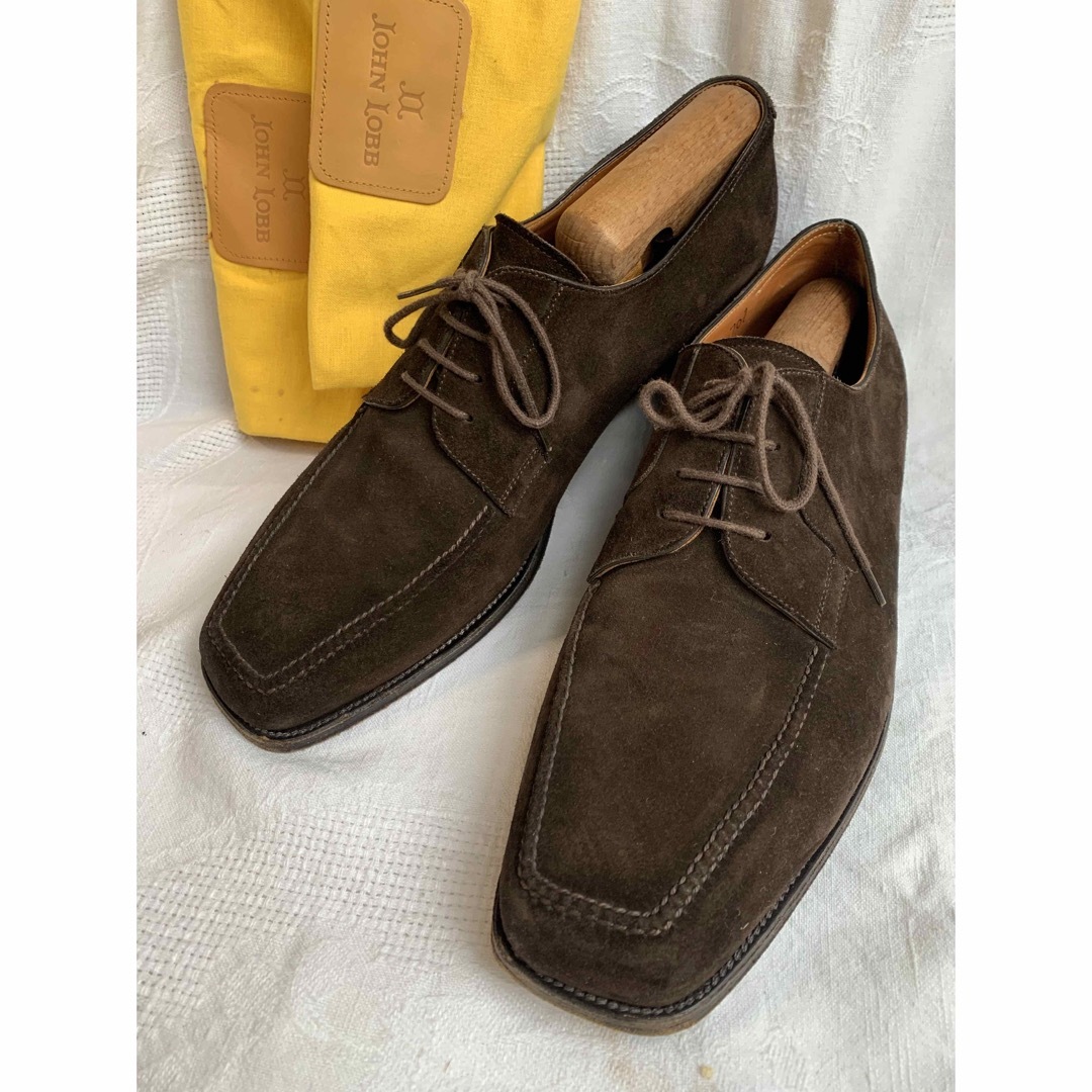 JOHN LOBB - 美品 JOHN LOBB ジョンロブ スエード Uチップ JOHN LOBB - 美品 JOHN LOBB ジョンロブ スエード Uチップ