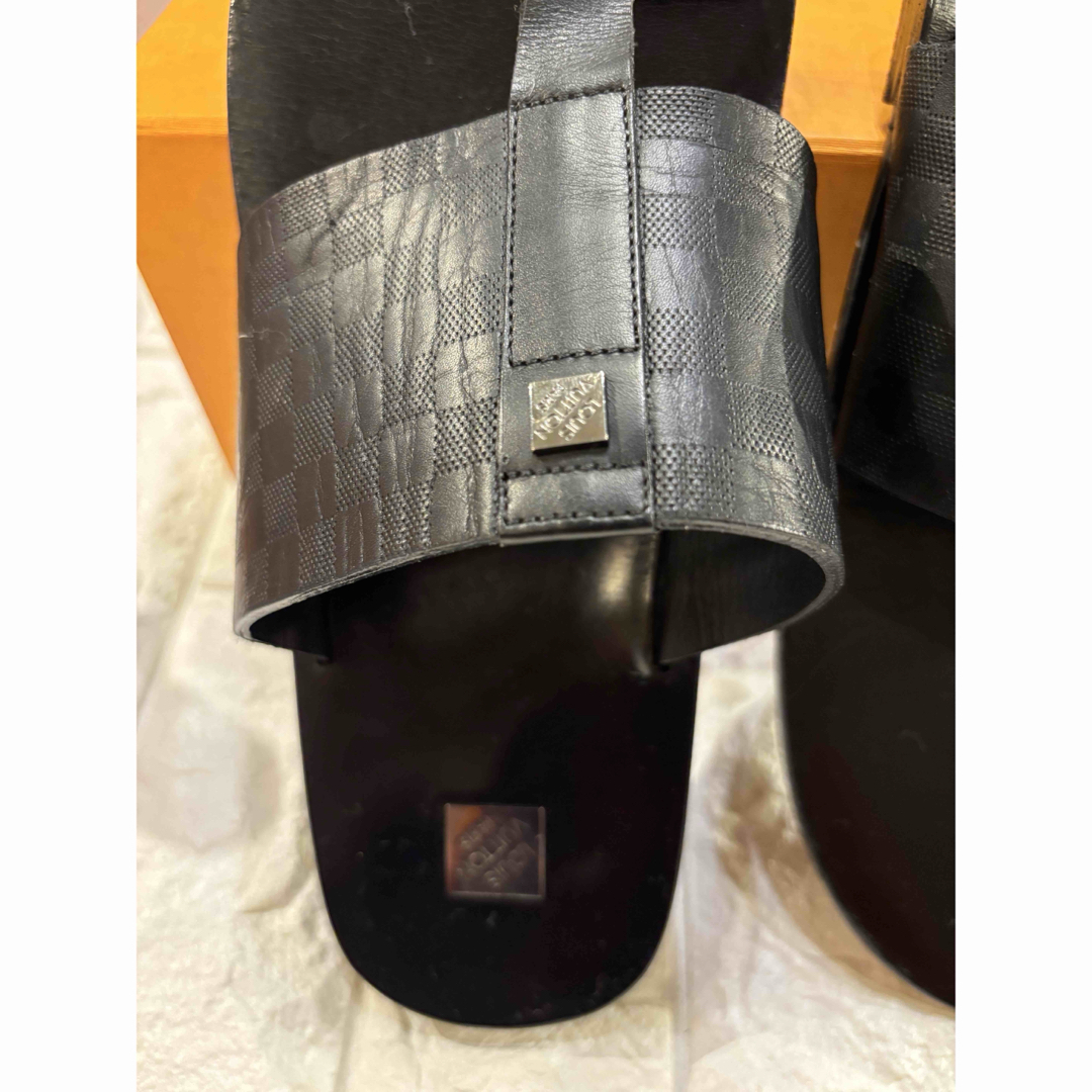 LOUIS VUITTON - #ルイヴィトン#ダミエ#メンズ#ブラック レザー LOUIS VUITTON - #ルイヴィトン#ダミエ#メンズ#ブラック レザー