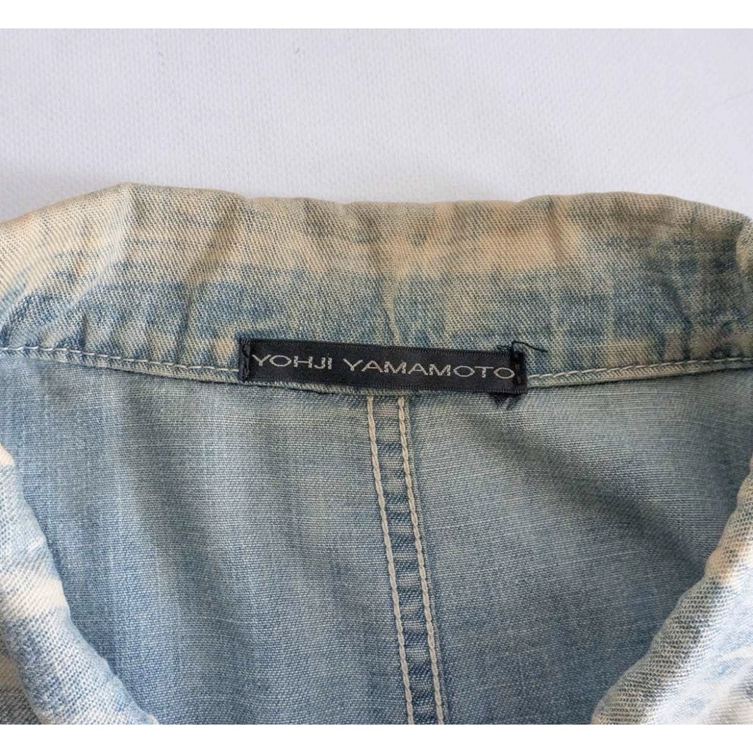 Yohji Yamamoto - YOHJI YAMAMOTO 【デニム カバーオール Yohji Yamamoto - YOHJI YAMAMOTO 【デニム カバーオール