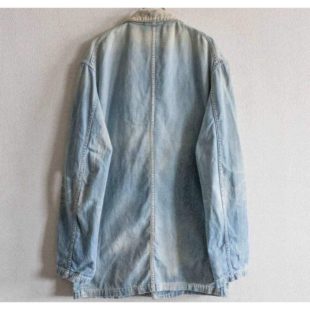 Yohji Yamamoto - YOHJI YAMAMOTO 【デニム カバーオール Yohji Yamamoto - YOHJI YAMAMOTO 【デニム カバーオール