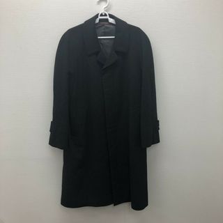 【Donato Vinci】ドナート・ヴィンチ ステンカラーコート ロングコート カシミヤコート サイズ90 黒系 ブラック(その他)