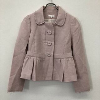 ポールカ(PAULE KA)の【PAULE KA】ポールカ　36　ピンク系　レディース　コート　アウター　襟付き　おしゃれ　長袖コート　(その他)