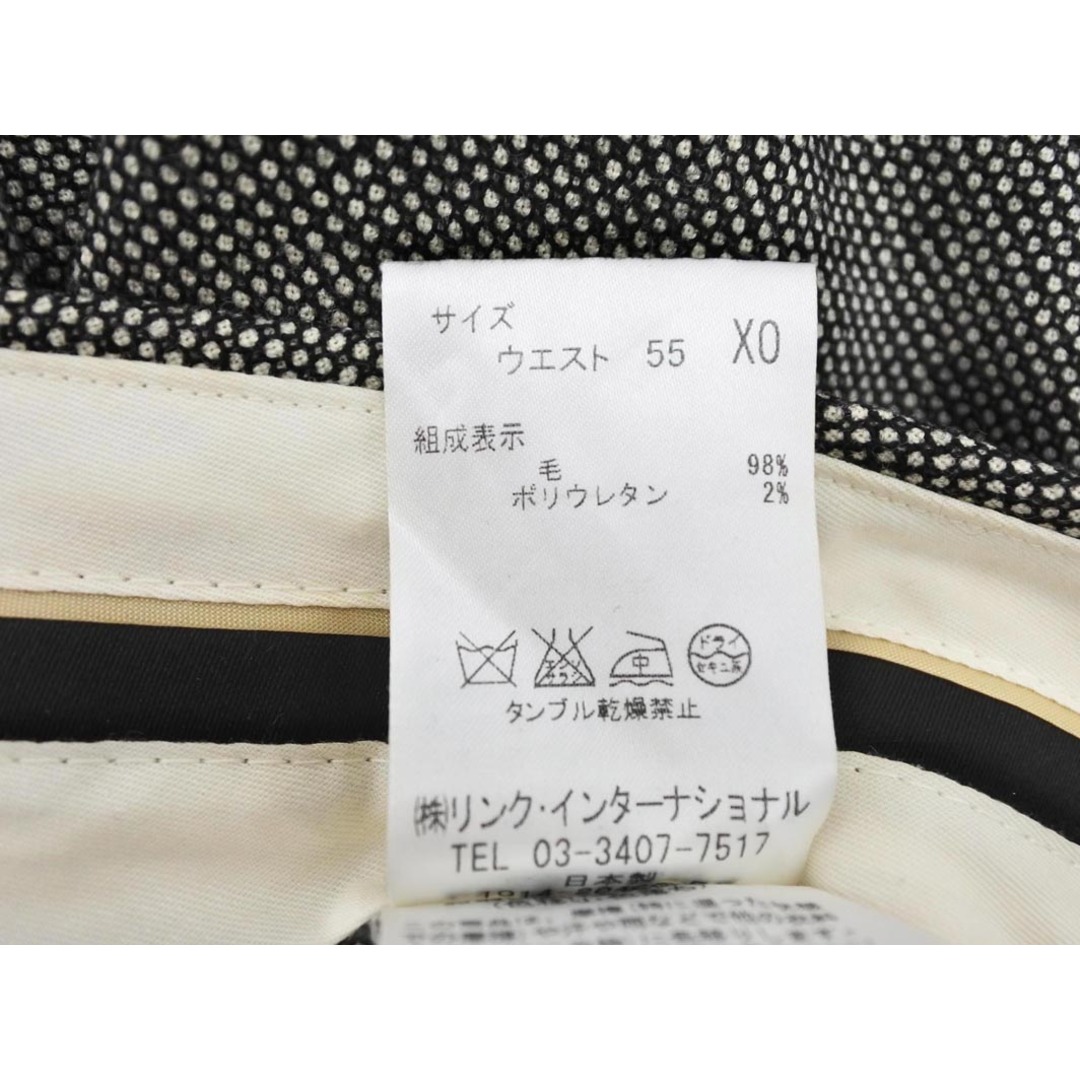 Theory - theory セオリー ウール混 ワイド パンツ sizeX0/黒x Theory - theory セオリー ウール混 ワイド パンツ sizeX0/黒x