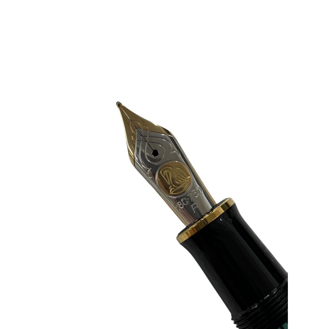 Pelikan - ペリカン スーベレーン 800 万年筆 グリーン 18C 緑縞 Pelikan - ペリカン スーベレーン 800 万年筆 グリーン 18C 緑縞