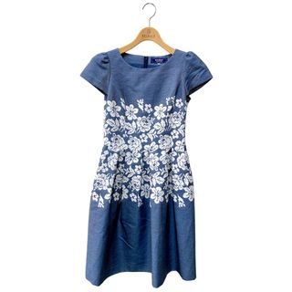 M'S GRACY - エムズグレイシー 011105 ワンピース 36 ブルー M'S GRACY - エムズグレイシー 011105 ワンピース 36 ブルー