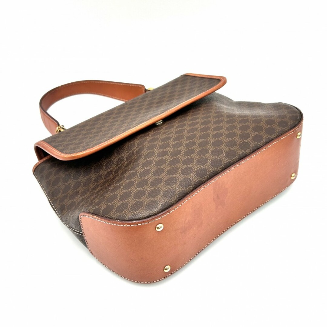 CELINE - CELINE セリーヌ 2WAY マカダム ショルダーバッグ CELINE - CELINE セリーヌ 2WAY マカダム ショルダーバッグ