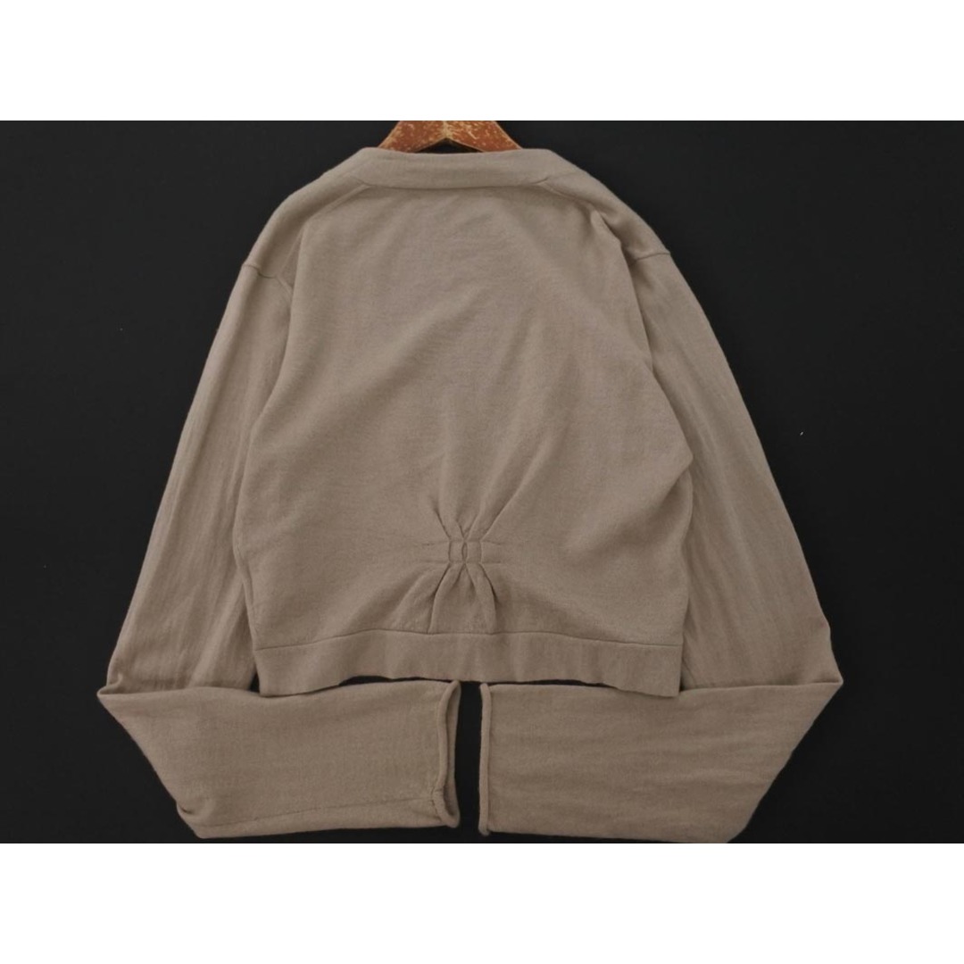 blancvert ブランベール カシミヤ混 リボン カーディガン size40 blancvert ブランベール カシミヤ混 リボン カーディガン size40