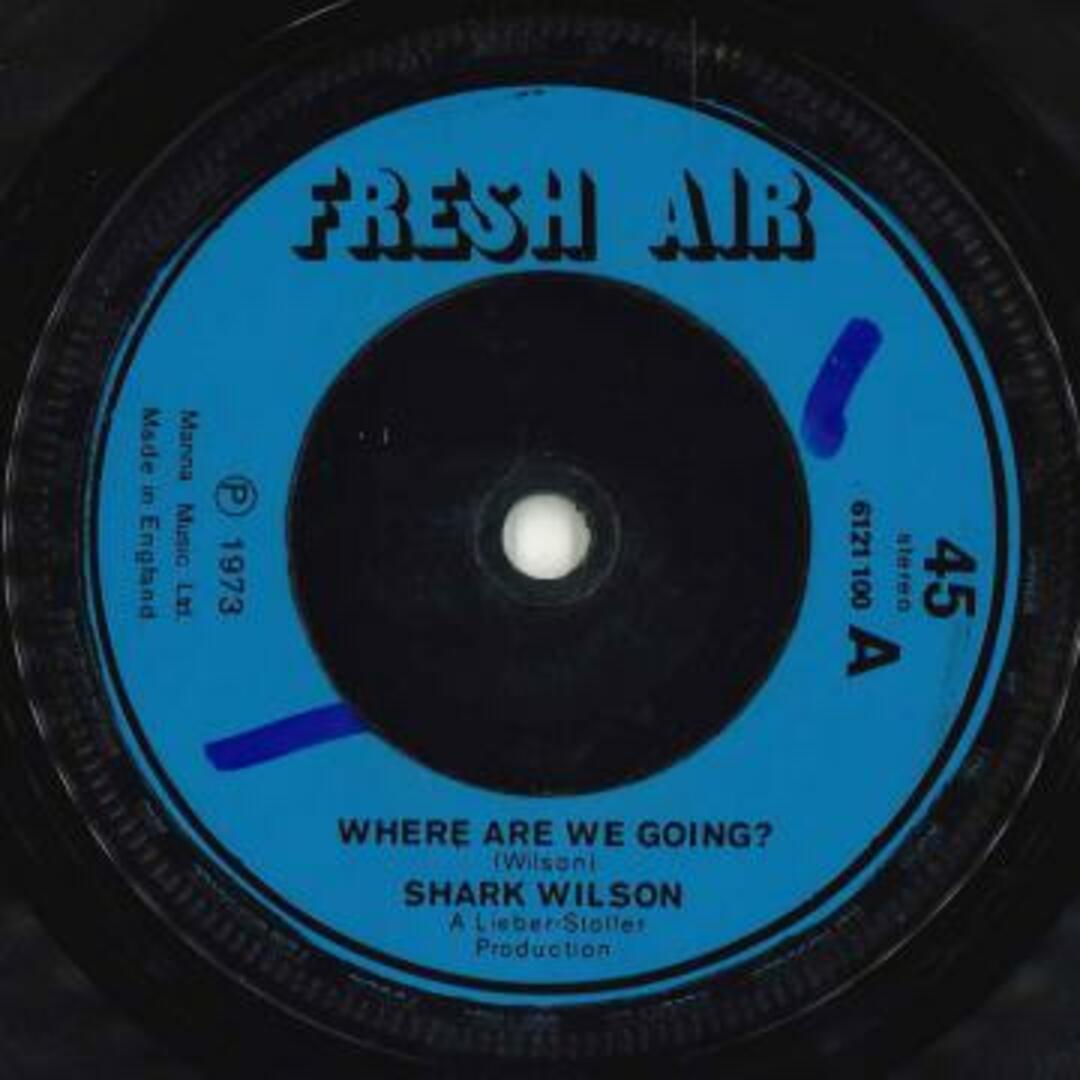 英7” Shark Wilson Where Are We Going? 6121100 Fresh Air /00080 エンタメ/ホビーのエンタメ その他(その他)の商品写真