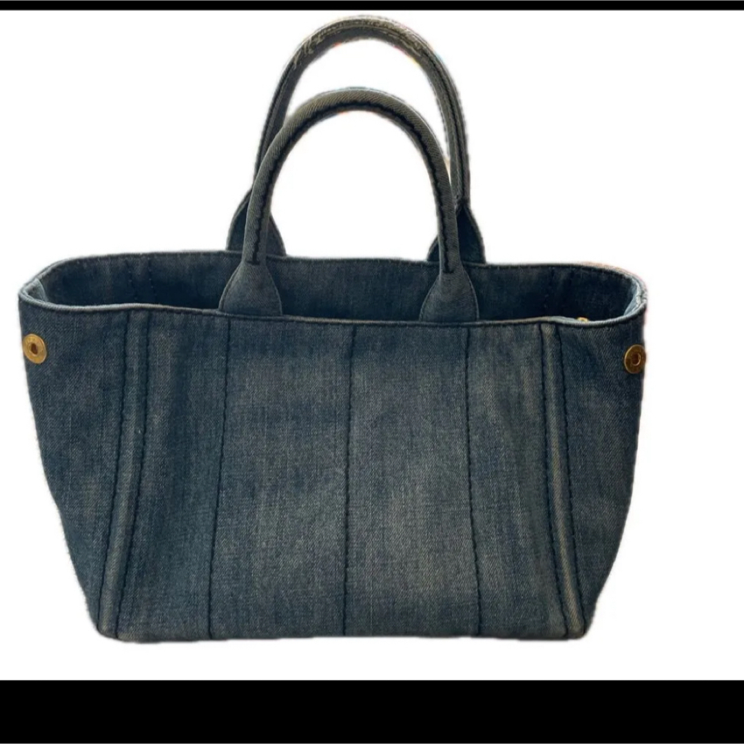 PRADA - PRADA カナパ デニム トートバッグの通販 by ☆'s shop PRADA - PRADA カナパ デニム トートバッグの通販 by ☆'s shop