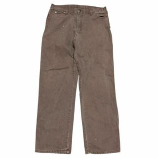 Dickies - 80s' Dickies チビタグ ワークパンツ MADE IN USA 黒 Dickies - 80s' Dickies チビタグ ワークパンツ MADE IN USA 黒