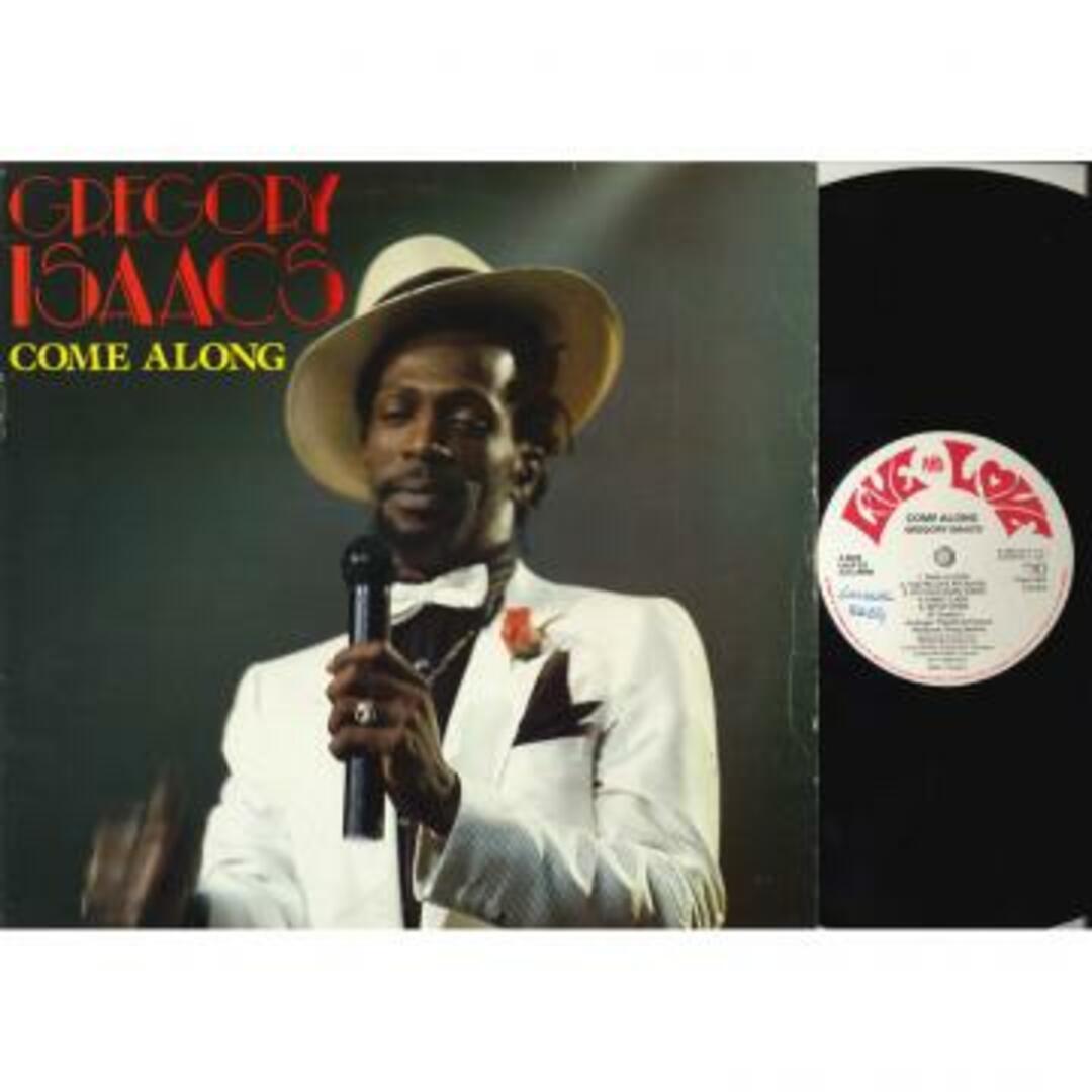 英LP Gregory Isaacs Come Along LALP22 Live And Love /00260 エンタメ/ホビーのエンタメ その他(その他)の商品写真