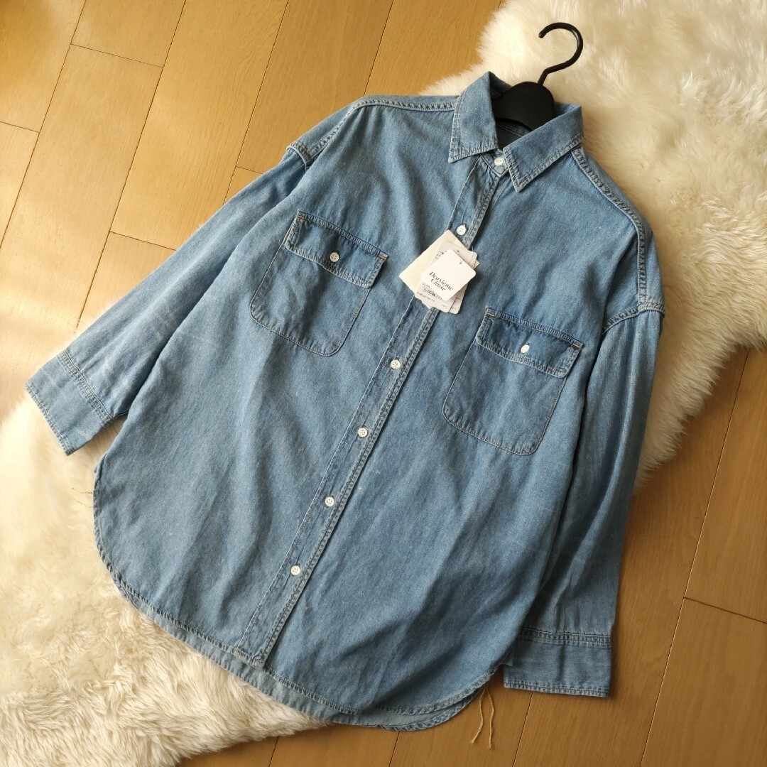 DEUXIEME CLASSE - 未使用☆Deuxieme Classe☆デニムシャツの DEUXIEME CLASSE - 未使用☆Deuxieme Classe☆デニムシャツの