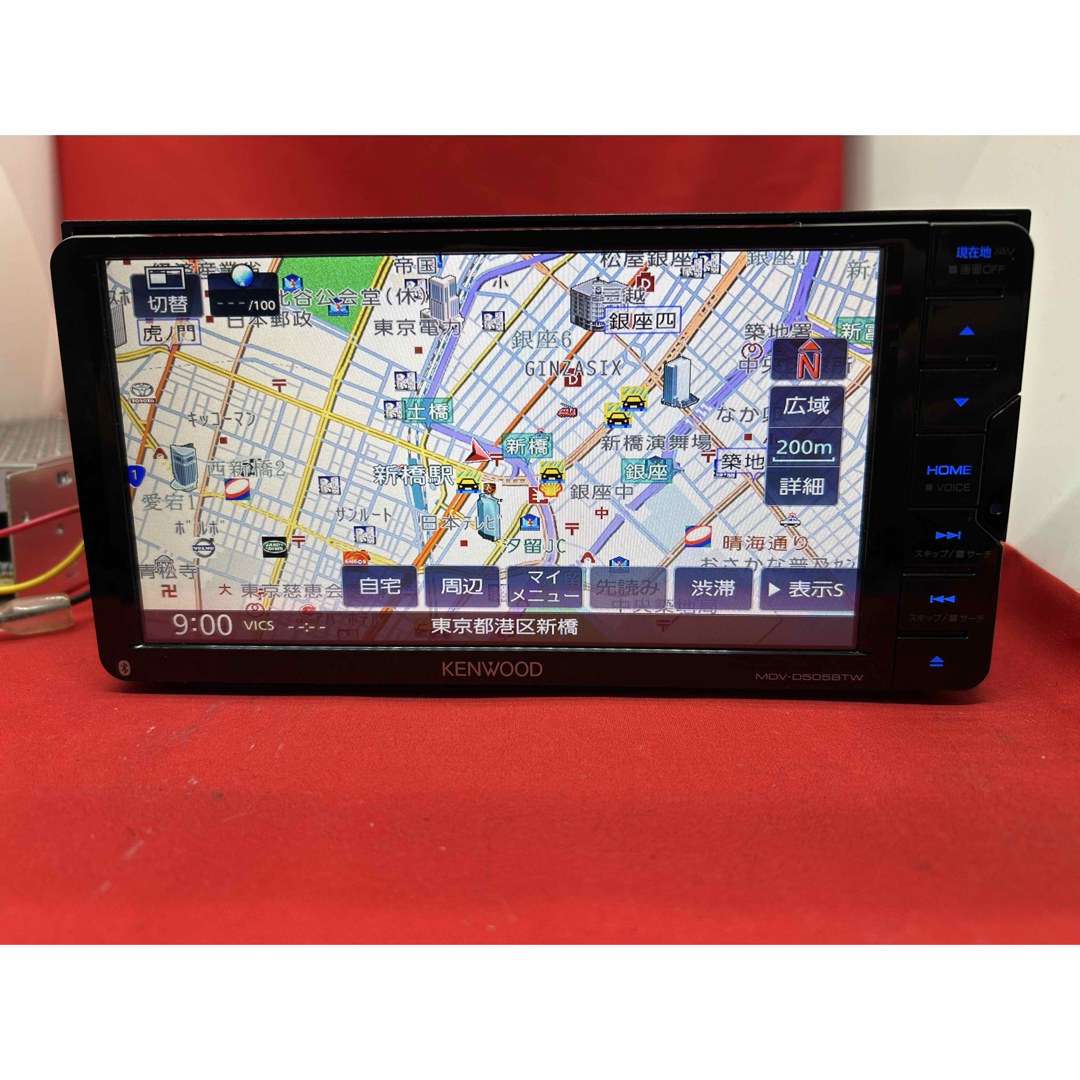 KENWOOD - ⭐︎上級☆KENWOOD 2025春地図MDV-D505BTW 新品バック KENWOOD - ⭐︎上級☆KENWOOD 2025春地図MDV-D505BTW 新品バック