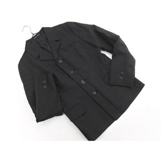 イネド(INED)のINED イネド ウール100% ジャケット size2/チャコールグレー ◇■ レディース(その他)
