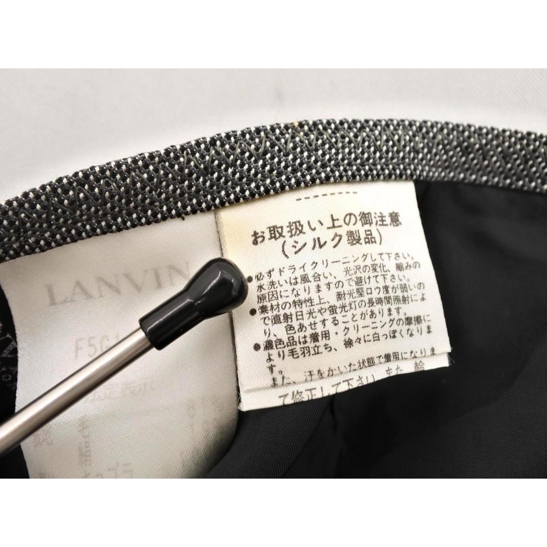 LANVIN - LANVIN ランバン シルク混 タイト スカート size42 LANVIN - LANVIN ランバン シルク混 タイト スカート size42