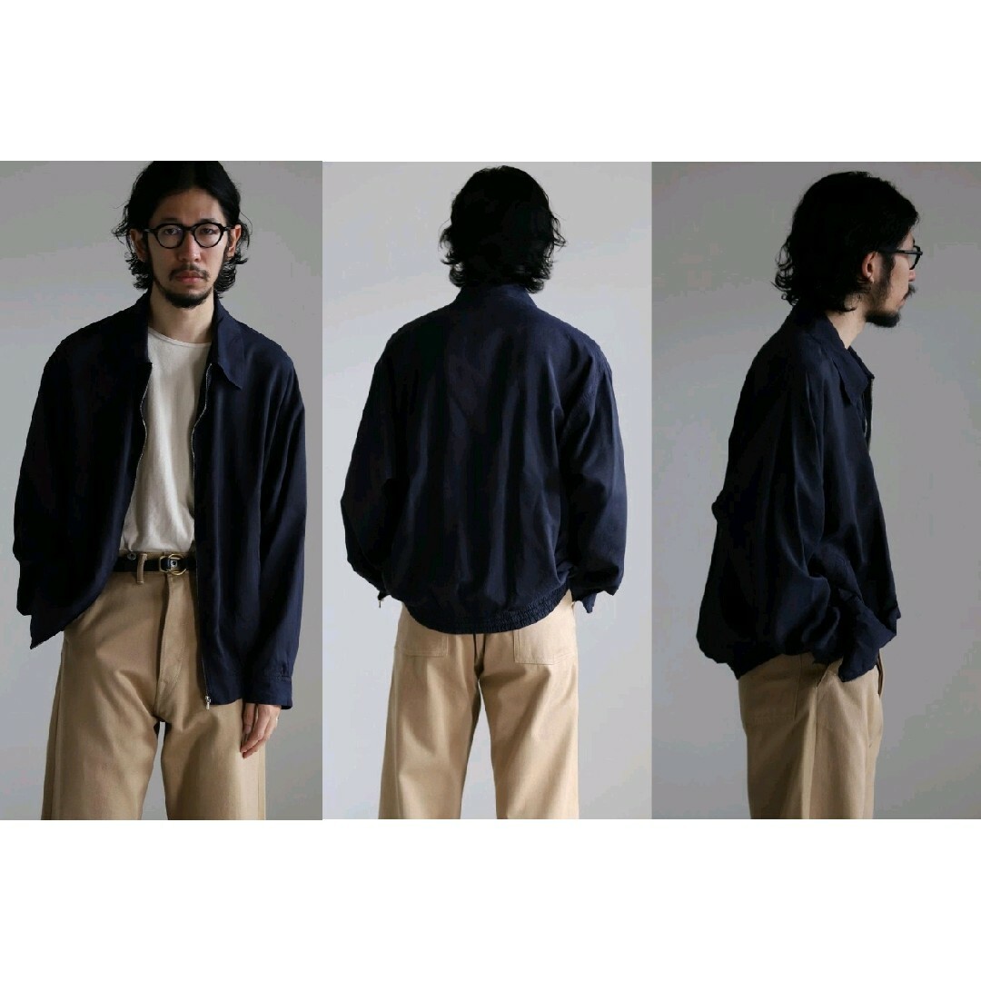 COMOLI - 22AW COMOLI シルクスイングトップ 2 絹 ジャケットの COMOLI - 22AW COMOLI シルクスイングトップ 2 絹 ジャケットの