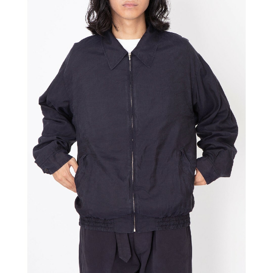 COMOLI - 22AW COMOLI シルクスイングトップ 2 絹 ジャケットの COMOLI - 22AW COMOLI シルクスイングトップ 2 絹 ジャケットの