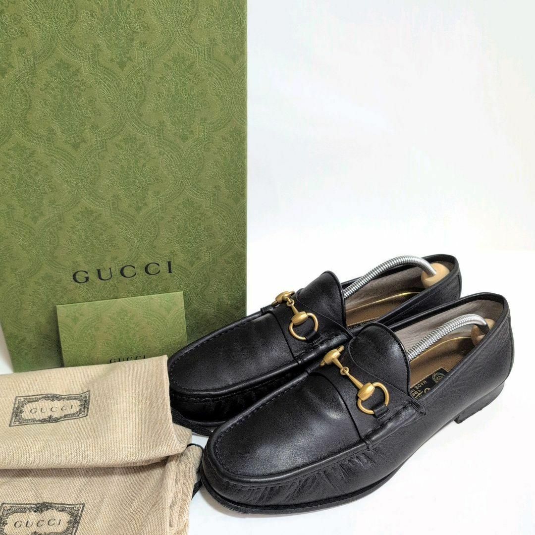 GUCCI - GUCCI ホースビット ローファー 1953 27.5cm相当 定価15 GUCCI - GUCCI ホースビット ローファー 1953 27.5cm相当 定価15