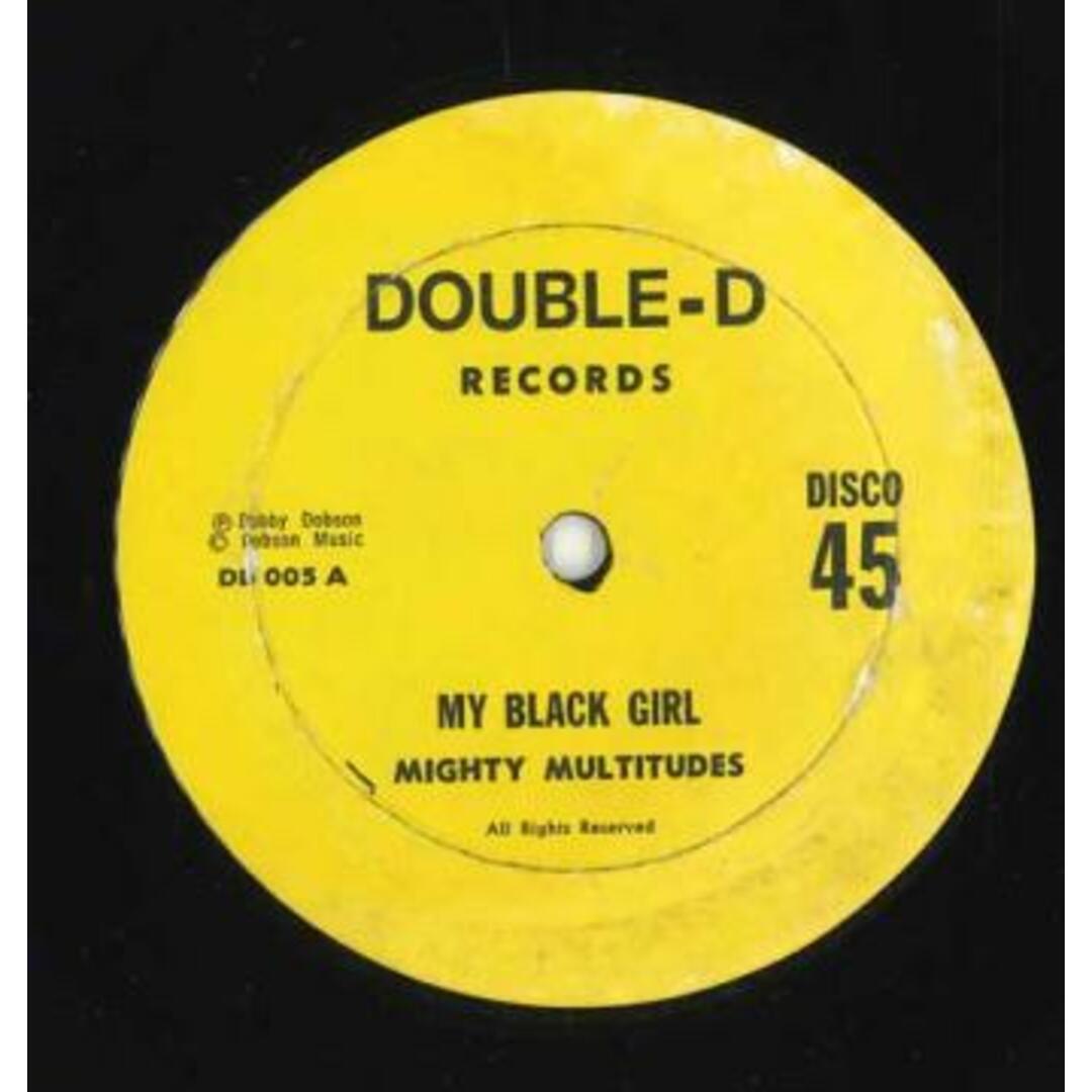 米12” Mighty Multitudes / The Medita My Black Girl / Wake Up! DD005 Double-D Records /00250 エンタメ/ホビーのエンタメ その他(その他)の商品写真