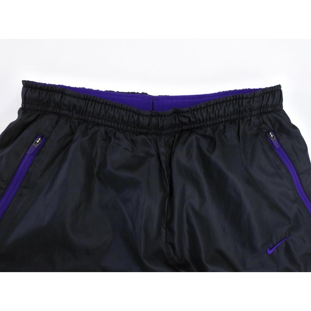 NIKE - NIKE ナイキ トラック パンツ sizeM/黒x紫 NIKE - NIKE ナイキ トラック パンツ sizeM/黒x紫