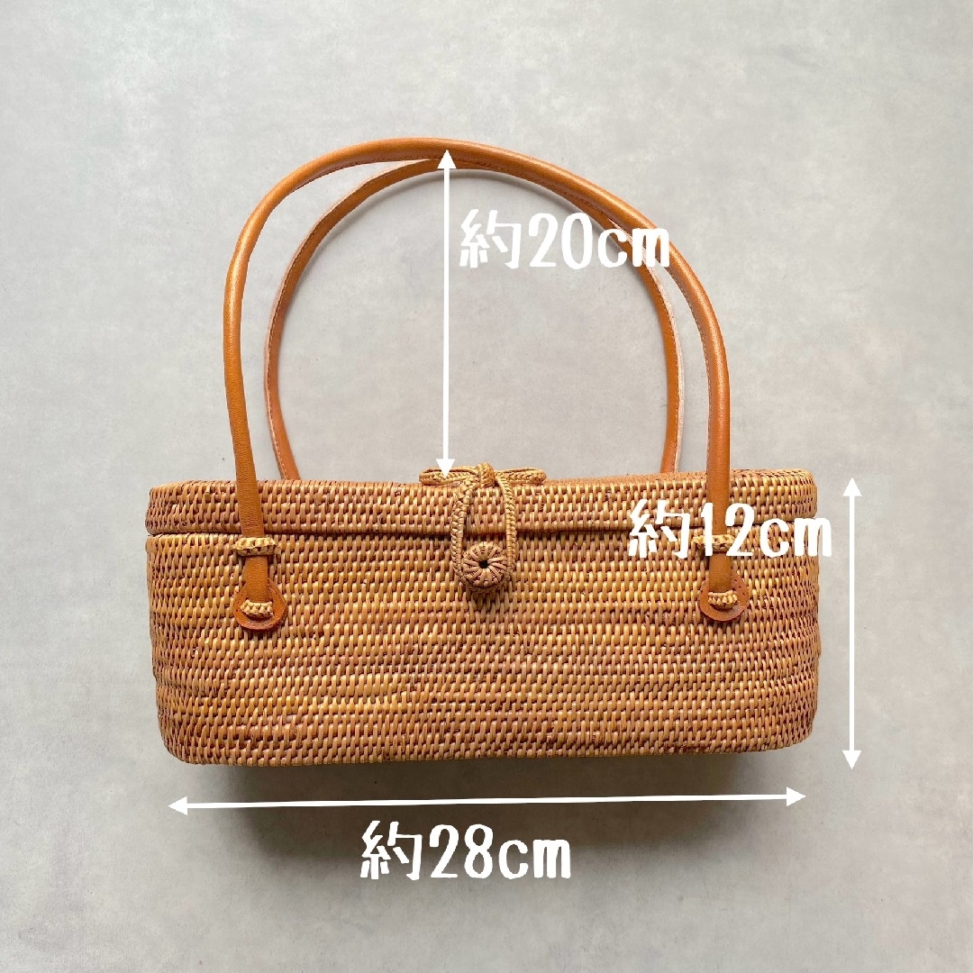 バリ島 ハンドバッグ 新品未使用 かごバッグ アタバッグ 和装 バリ島 ハンドバッグ 新品未使用 かごバッグ アタバッグ 和装