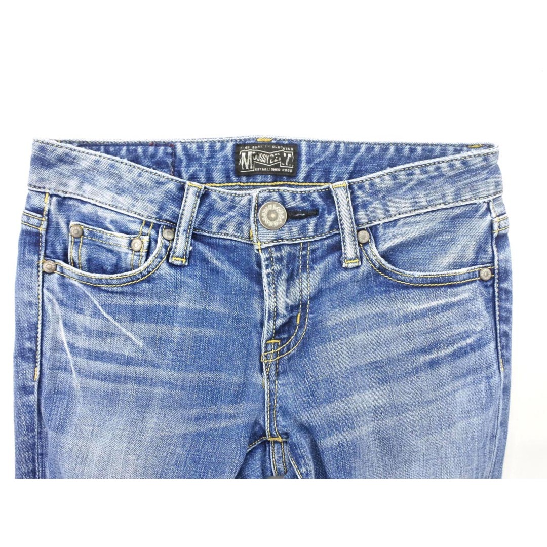 moussy - MOUSSY マウジー ダメージ加工 カットオフ スキニー moussy - MOUSSY マウジー ダメージ加工 カットオフ スキニー