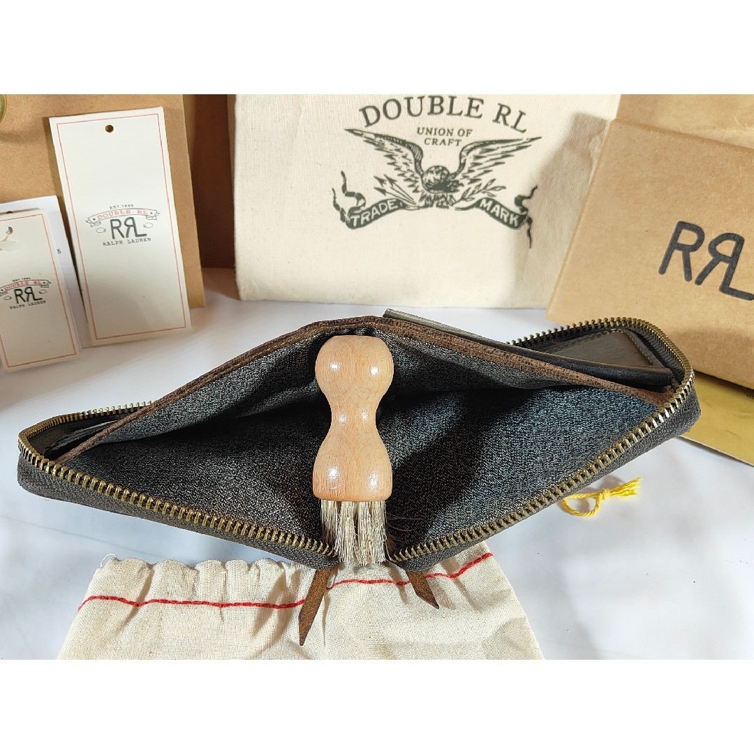 RRL - 【美品】RRL ダブルアールエル バスケットレザー RRL - 【美品】RRL ダブルアールエル バスケットレザー