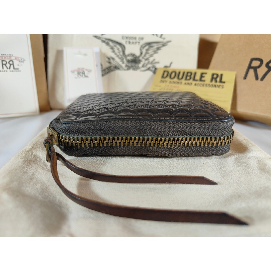 RRL - 【美品】RRL ダブルアールエル バスケットレザー RRL - 【美品】RRL ダブルアールエル バスケットレザー