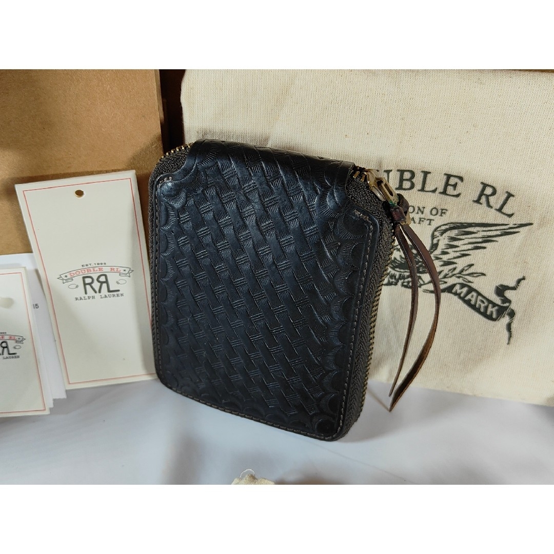 RRL - 【美品】RRL ダブルアールエル バスケットレザー RRL - 【美品】RRL ダブルアールエル バスケットレザー