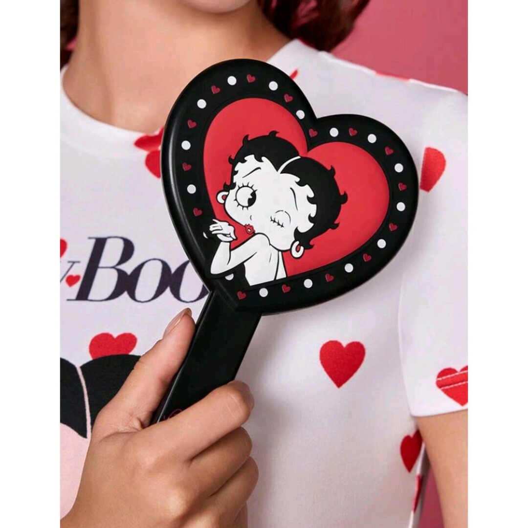 Betty Boop - ベティちゃん 手鏡 ハンドミラー ベティブープの Betty Boop - ベティちゃん 手鏡 ハンドミラー ベティブープの
