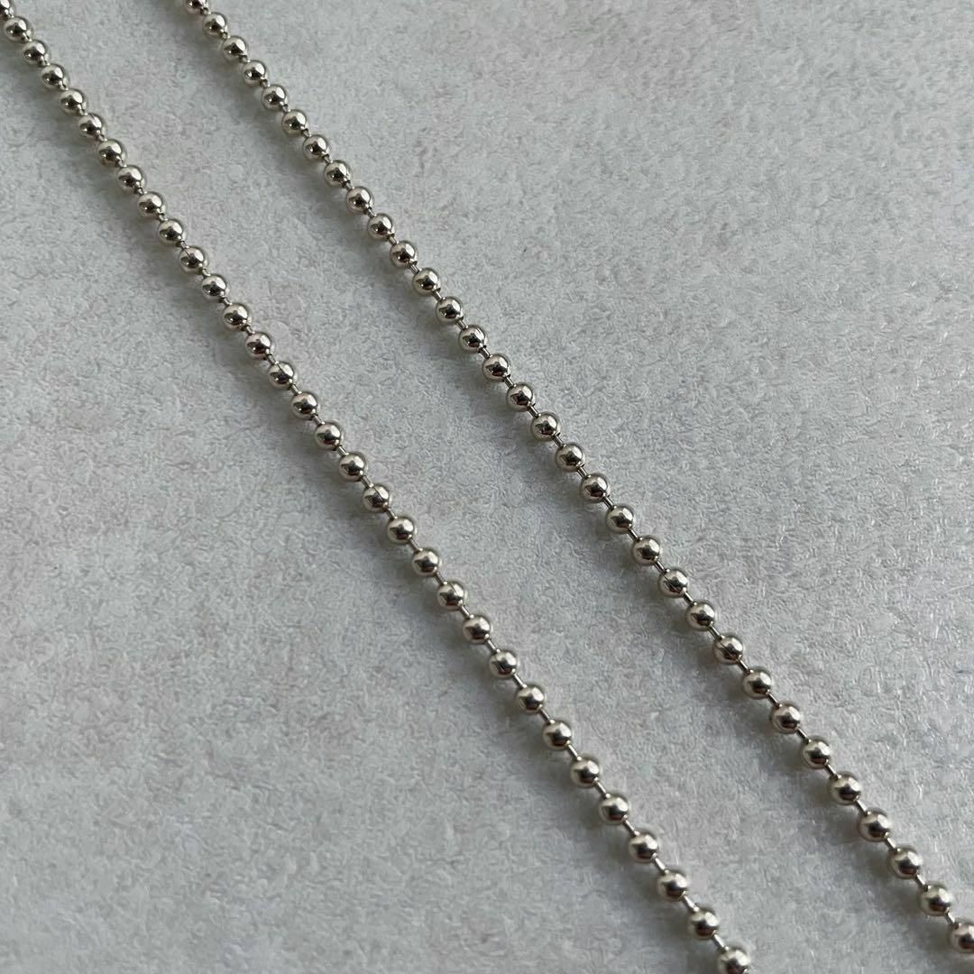 Tiffany & Co. - 美品!【TIFFANY】シルバー ボールチェーン Tiffany & Co. - 美品!【TIFFANY】シルバー ボールチェーン