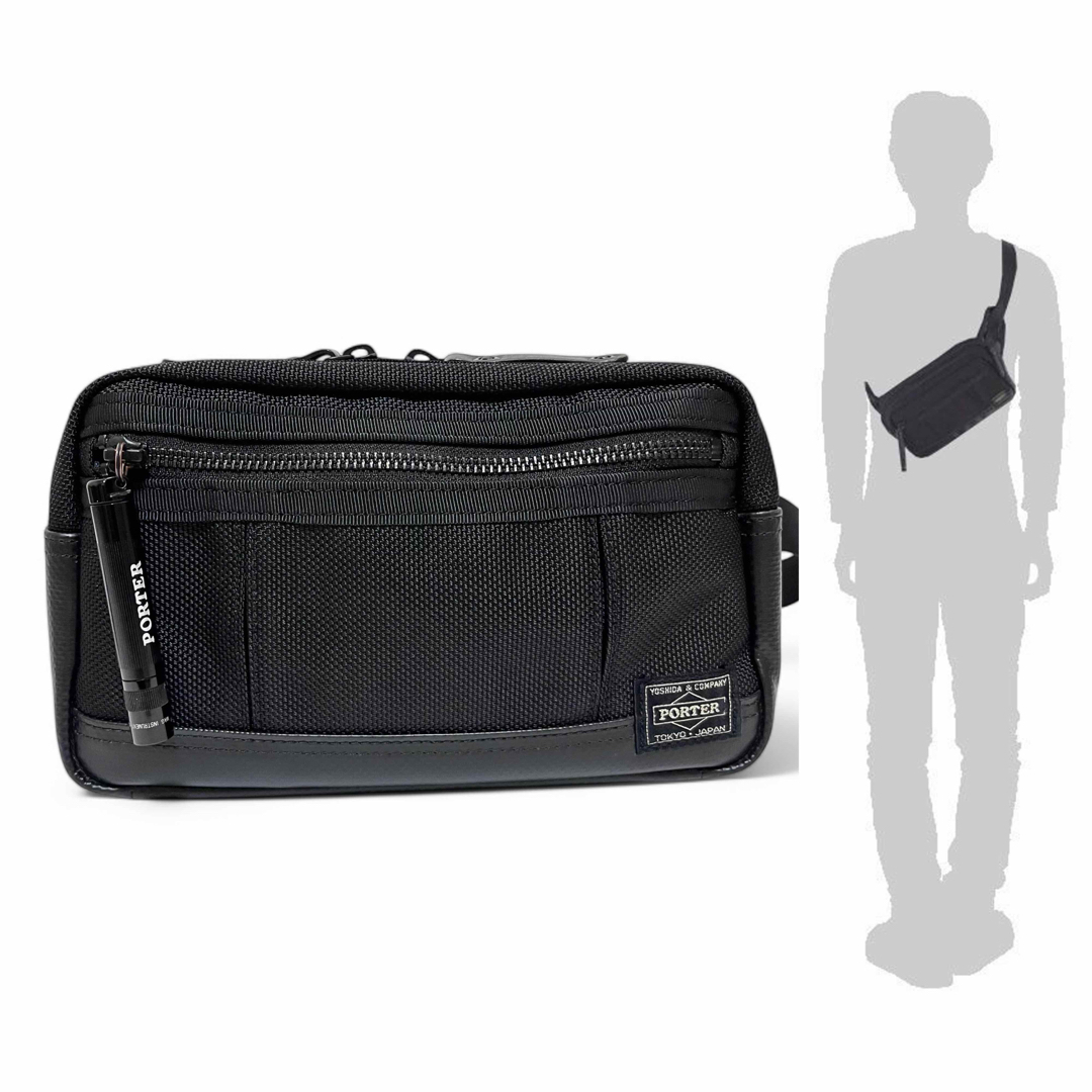 PORTER - 【極美品】ポーター ウエストバッグ ボディバッグ PORTER - 【極美品】ポーター ウエストバッグ ボディバッグ