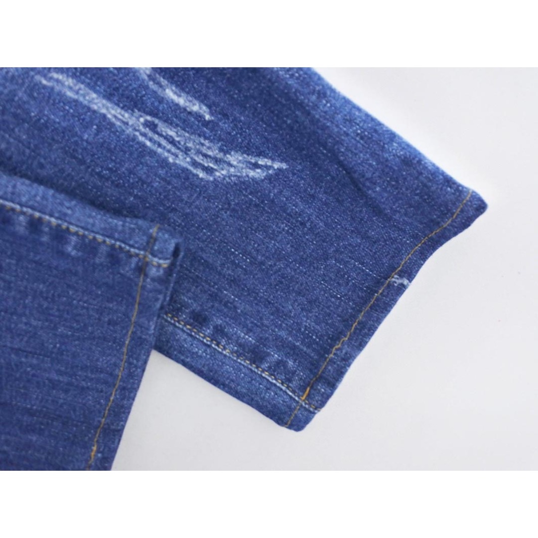 moussy - MOUSSY マウジー ダメージ加工 クロップド デニム moussy - MOUSSY マウジー ダメージ加工 クロップド デニム
