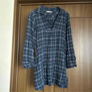 ザンパ(zampa)のZANPA☆チェックブラウス♪グリーン系(シャツ/ブラウス(長袖/七分))