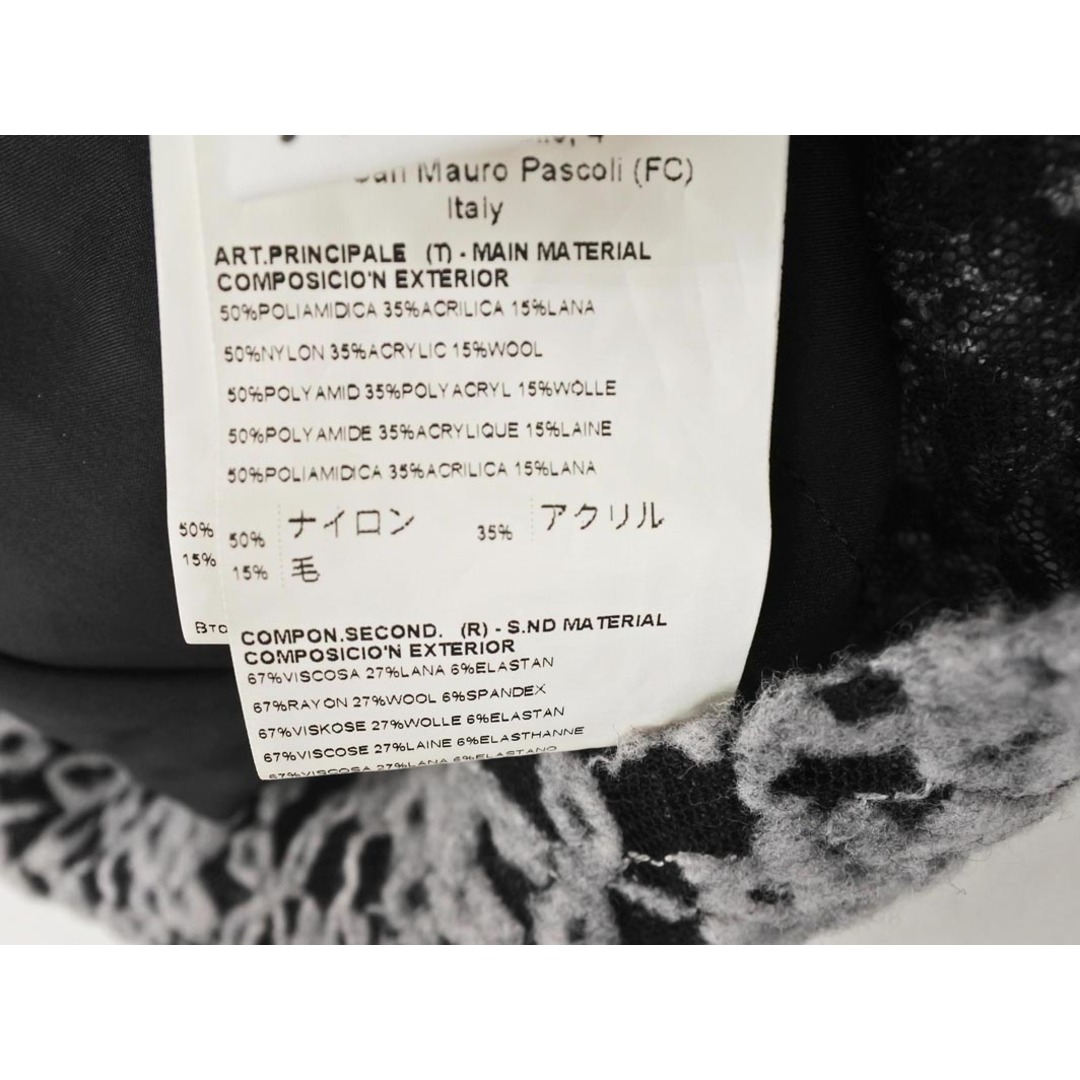 PAOLA FRANI - PAOLA FRANI パオラフラーニ ウール混 花 PAOLA FRANI - PAOLA FRANI パオラフラーニ ウール混 花