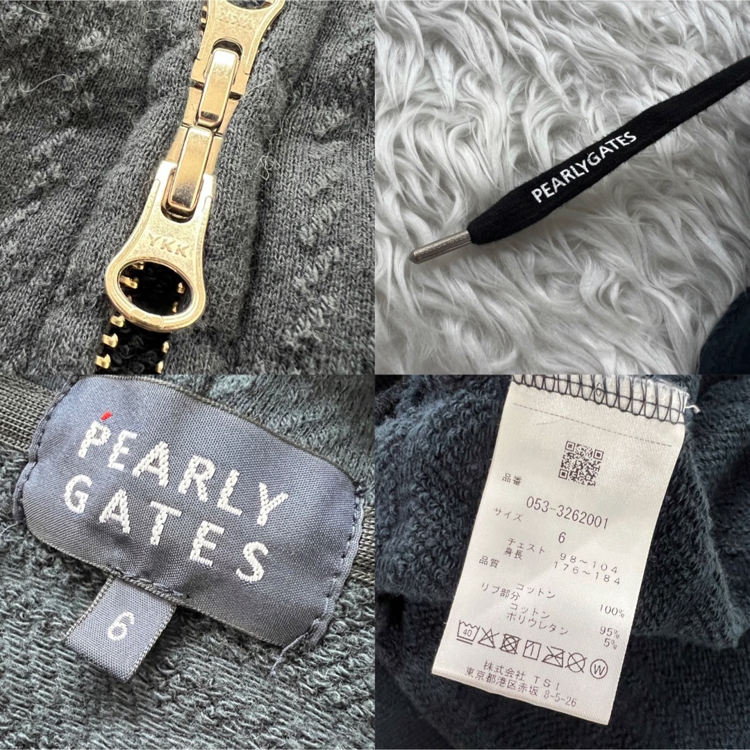 PEARLY GATES - パーリーゲイツ メンズ ゴルフウェア フルジップ PEARLY GATES - パーリーゲイツ メンズ ゴルフウェア フルジップ