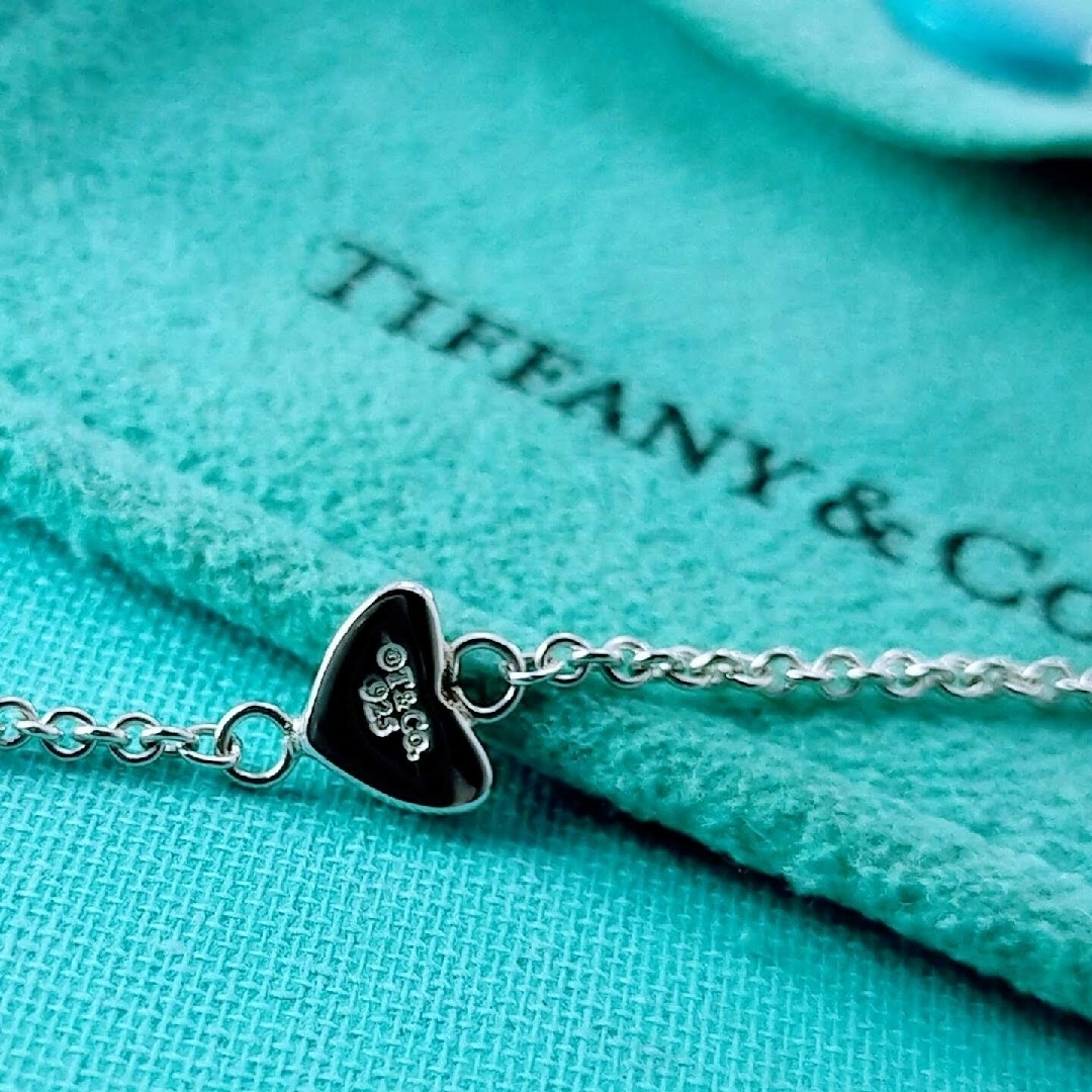 Tiffany & Co. - 【ティファニー】リンク ハート ラリアット Tiffany & Co. - 【ティファニー】リンク ハート ラリアット
