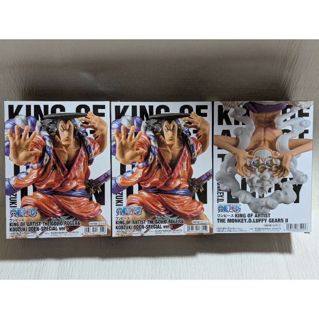 ONE PIECE - ワンピース フィギュア 3体セットの通販 by もえ's ONE PIECE - ワンピース フィギュア 3体セットの通販 by もえ's