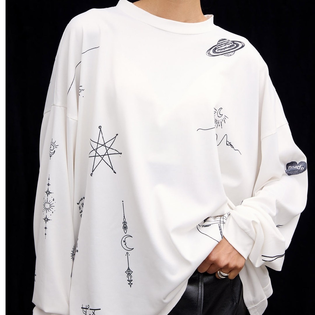 Ameri VINTAGE - AmeriVINTAGE PLANET TATTOO LONG スリーブ Ameri VINTAGE - AmeriVINTAGE PLANET TATTOO LONG スリーブ