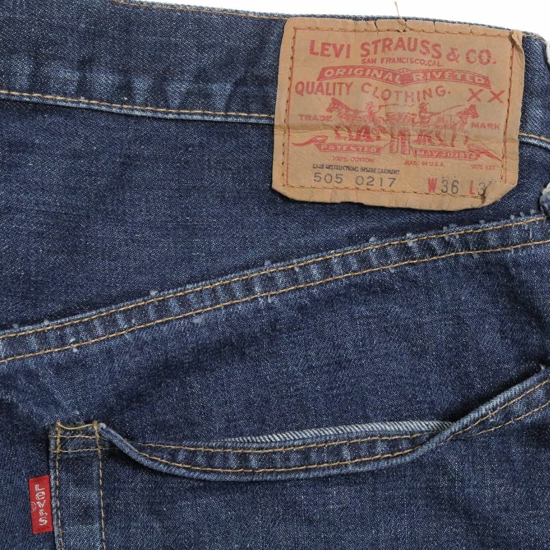 Levi's - W36 70s USA製 リーバイス 505-0217 66前期 デニム Levi's - W36 70s USA製 リーバイス 505-0217 66前期 デニム
