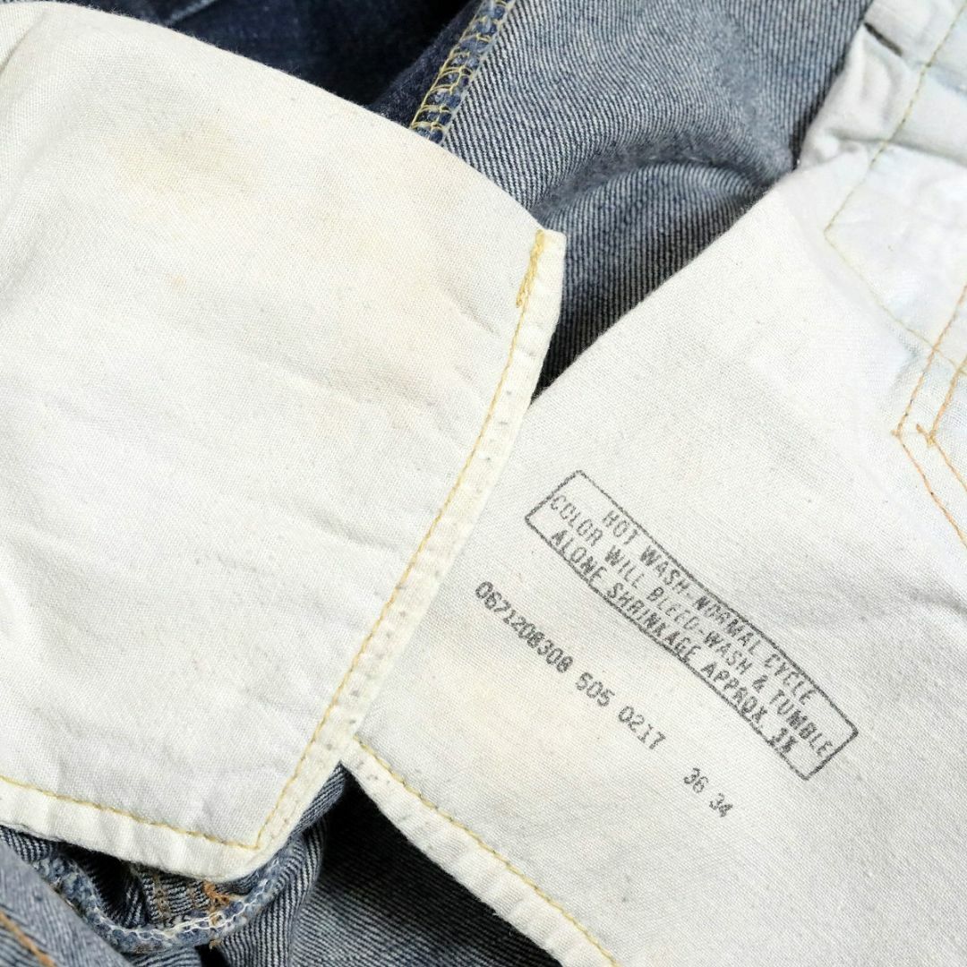 Levi's - W36 70s USA製 リーバイス 505-0217 66前期 デニム Levi's - W36 70s USA製 リーバイス 505-0217 66前期 デニム