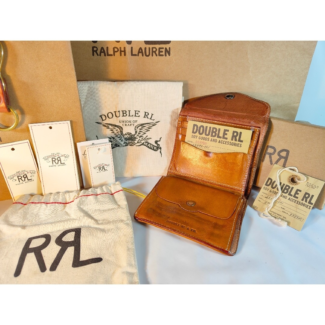 RRL - 【美品】RRL ダブルアールエル キャンバス×レザー RRL - 【美品】RRL ダブルアールエル キャンバス×レザー