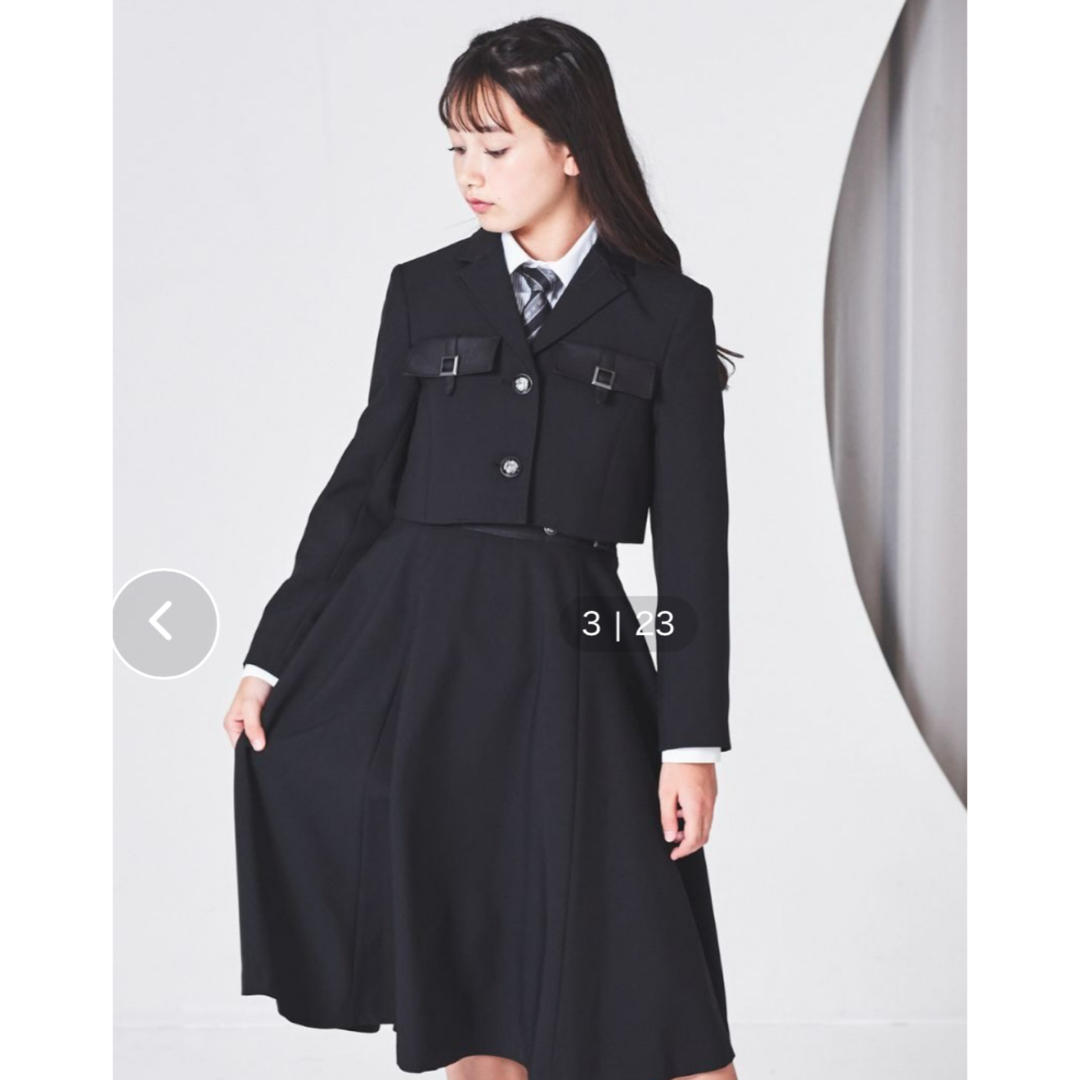 ELLE - 美品165 女の子 ELLE en noir/エルアンノワール 卒業式 ELLE - 美品165 女の子 ELLE en noir/エルアンノワール 卒業式